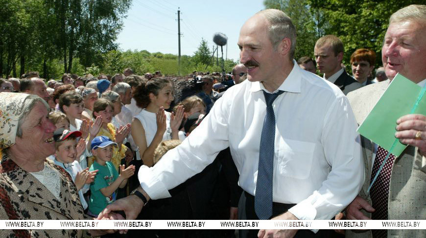 Lukashenko en Zakózel, 2005