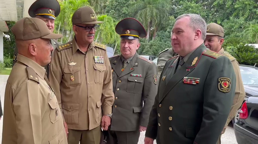 Captura de pantalla del video del Ministerio de Defensa
