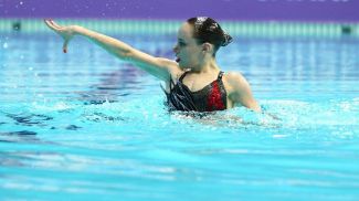 Vasilina Jondoshko. Foto del archivo de la Federación Belarusa de Natación