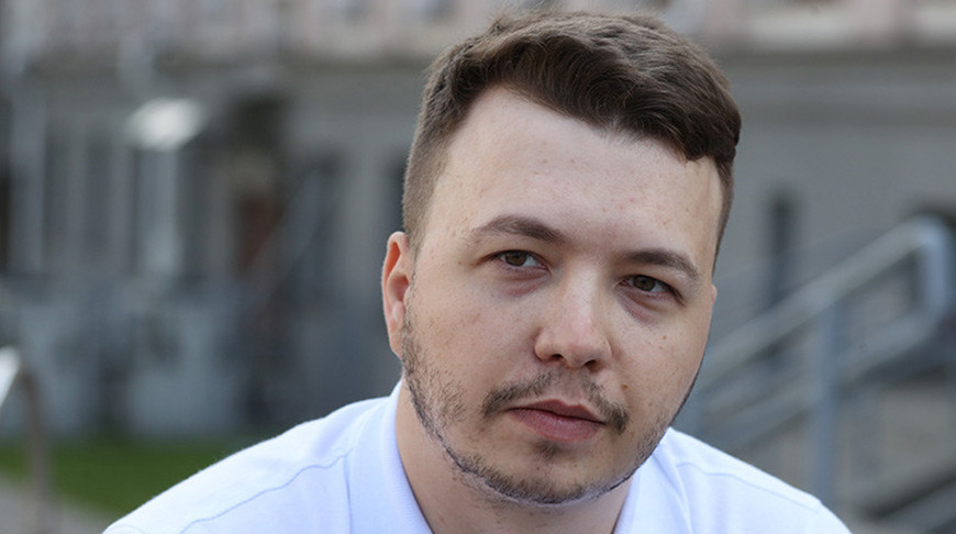 Román Protasévich. Foto del archivo