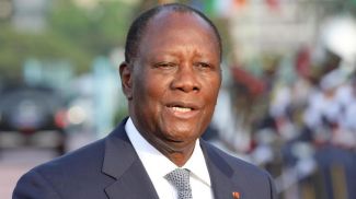Alassane Ouattara. Foto de Report