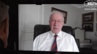 Nikolái Azárov. Captura de la pantalla del vídeo