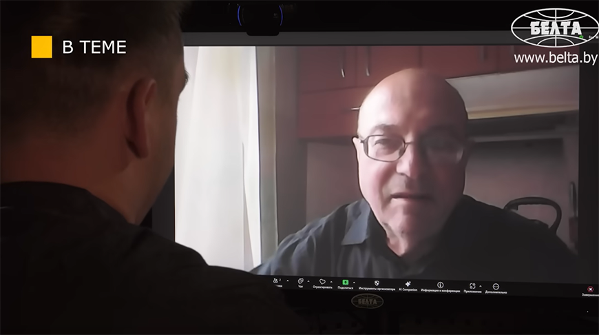 Aleksandr Alesin. Captura de la pantalla del video