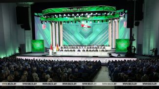 Durante la Asamblea Popular de toda Belarús