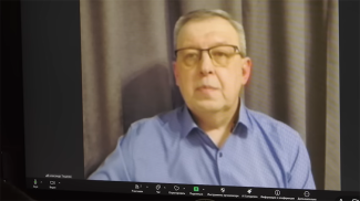 Aleksandr Tíschenko. Captura de la pantalla