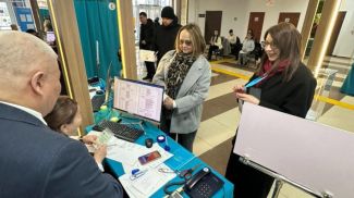 Foto de la Comisión Electoral Central de Belarús
