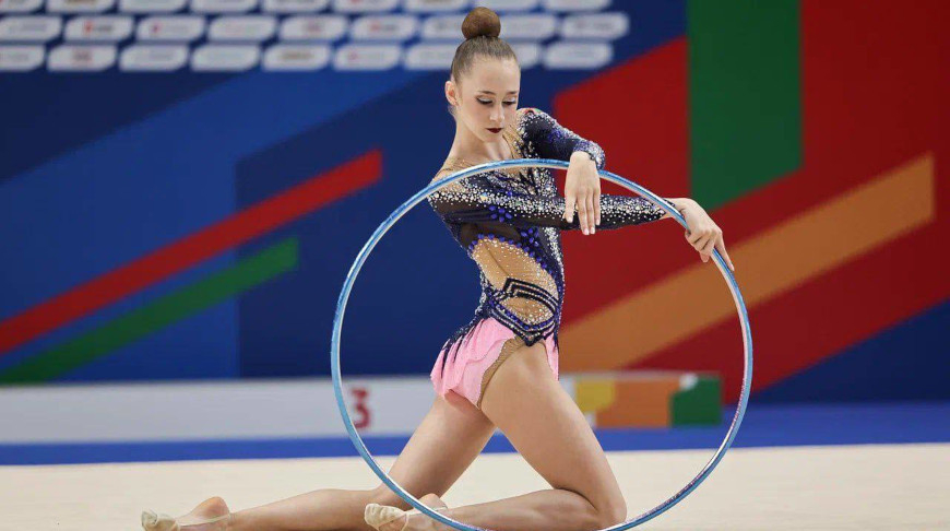 Foto del archivo de la Asociación Belarusa de Gimnasia