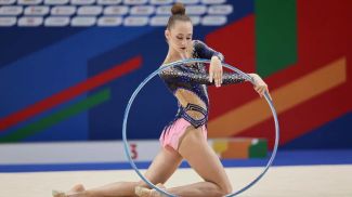Foto del archivo de la Asociación Belarusa de Gimnasia