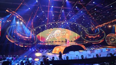 El concierto de
gala “Canción del Año de Belarús” en Minsk 