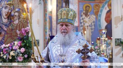  Los creyentes ortodoxos celebran la Anunciación de la Virgen María  