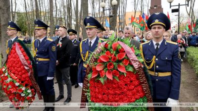 En Vítebsk se celebró un mitin-réquiem en memoria de los prisioneros de los campos de concentración 