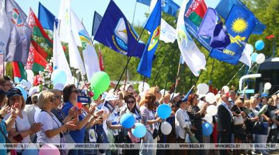 Belarús celebró el Primero de Mayo 