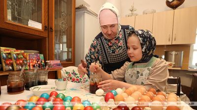 El Convento de la Natividad de Grodno se prepara para la Pascua 