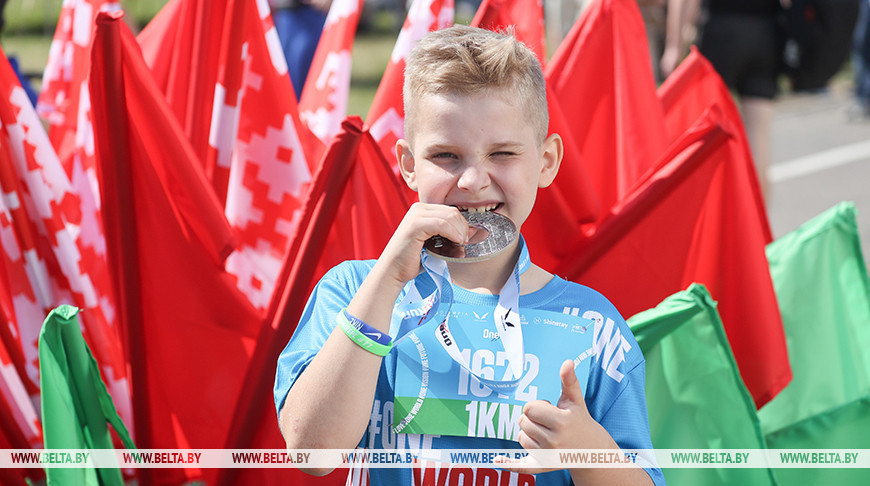 1500 personas participaron en la Media Maratón Internacional One Run en Minsk 