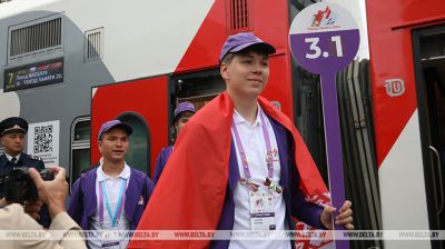 Minsk dio la bienvenida al Tren de la Memoria 