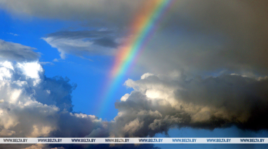 Arco iris en la provincia de Grodno 