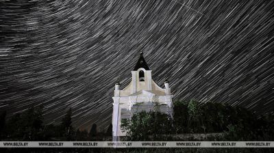 El pico máximo de las perseidas en la provincia de Grodno 