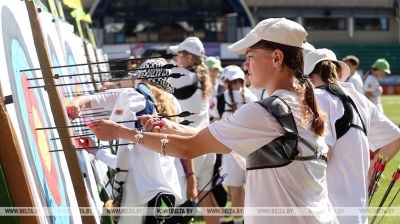 El Campeonato de Belarús de Tiro con Arco se celebra en Grodno 