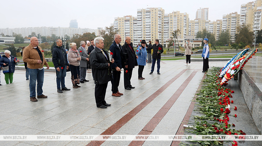 Los representantes de la Comunidad del Patrimonio de
Veteranos Polacos de la Segunda Guerra Mundial visitan Belarús 