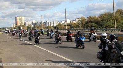 Clausura de la temporada de motos en Brest 