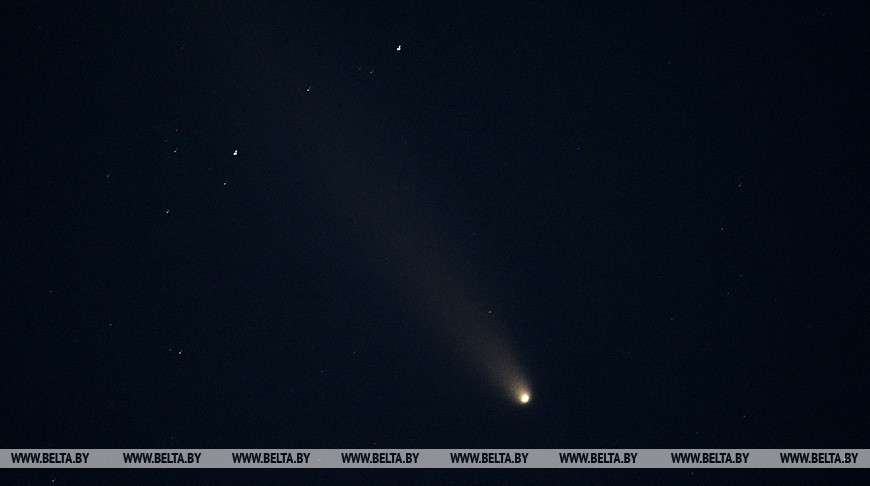 Los belarusos pudieron ver el cometa Tschinzhan-ATLAS 