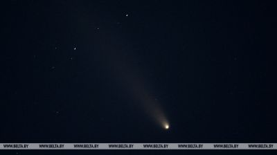 Los belarusos pudieron ver el cometa Tschinzhan-ATLAS 