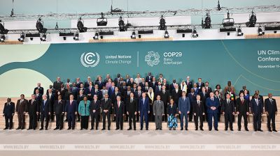 Lukashenko participa en la Conferencia de las Naciones Unidas sobre el Cambio Climático en Bakú