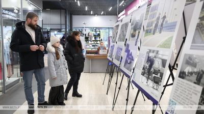 Maratón de la Unidad: la exposición fotográfica “Belarús.
Despegue” se presenta en Bobrúisk 