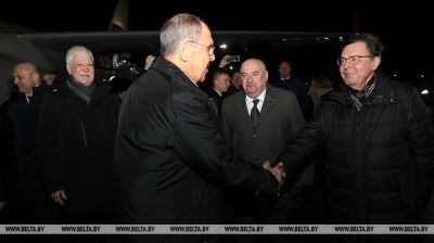 Lavrov arribó a Brest 