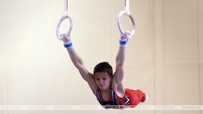 Competiciones de gimnasia artística en Moguiliov 