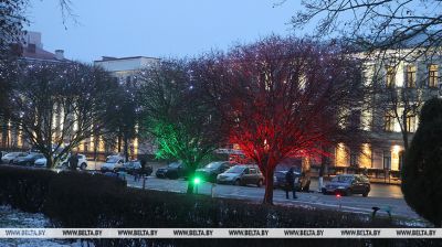 Moguiliov preparándose para el Año Nuevo 