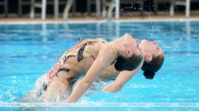 Se celebra la Copa de Belarús de Natación Artística