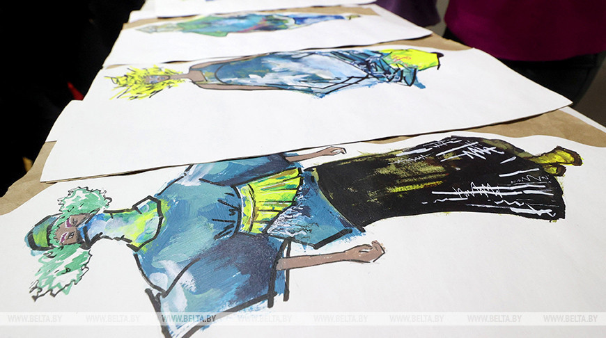 Molino de la Moda: etapa de bocetos del festival-concurso en Minsk 