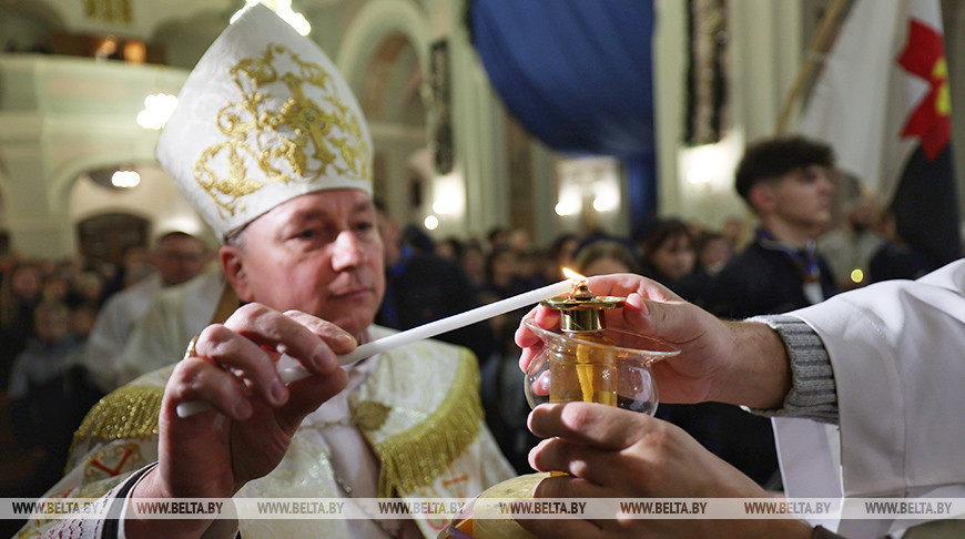 La Luz Sagrada llegó a Minsk