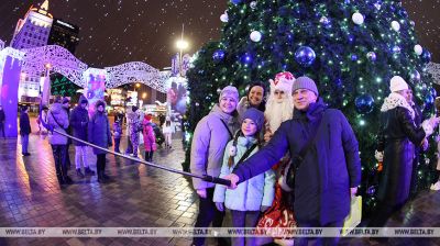  Minsk celebra el Año Nuevo
 