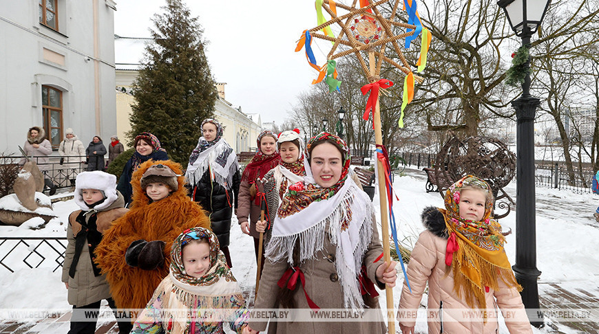 La fiesta tradicional de Koliady en Vítebsk