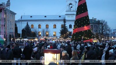 La fiesta Koliady se celebró en Brest