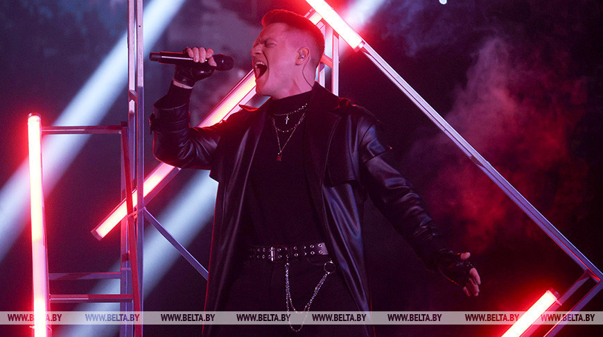 La superfinal del programa de televisión Factor.by en Minsk 