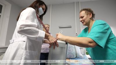 La votación en los hospitales 