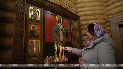 En el Convento de Santa Isabel de Minsk 