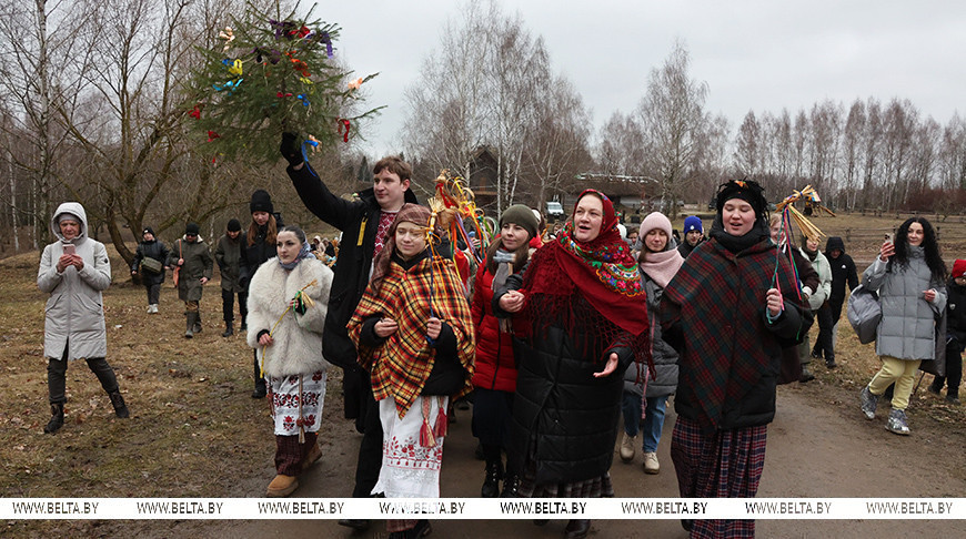 El Carnaval en las afueras de Minsk 