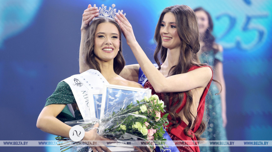 Ekaterina Trikoza, ganadora del concurso Miss Minsk 2025