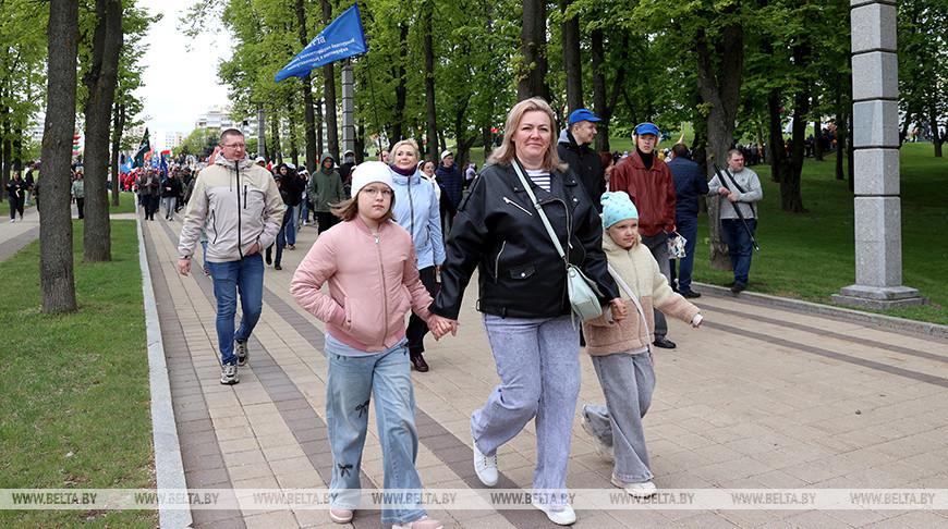 Belarús celebra el Primero de Mayo 