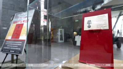 En el Museo de Historia de la Gran Guerra Patria se expone un certificado de medalla único