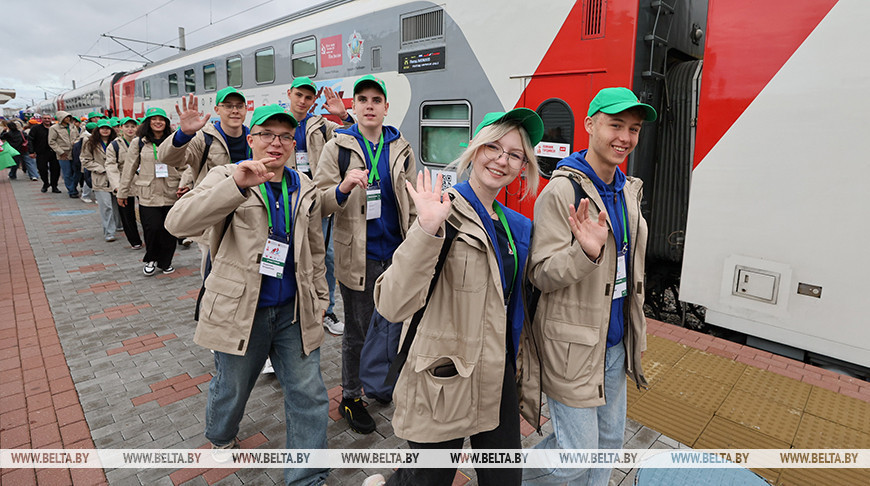 Minsk da la bienvenida al Tren de la Memoria 