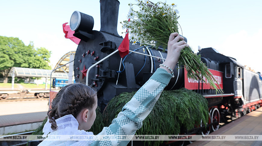 El Tren de la Memoria acogido en Vítebsk