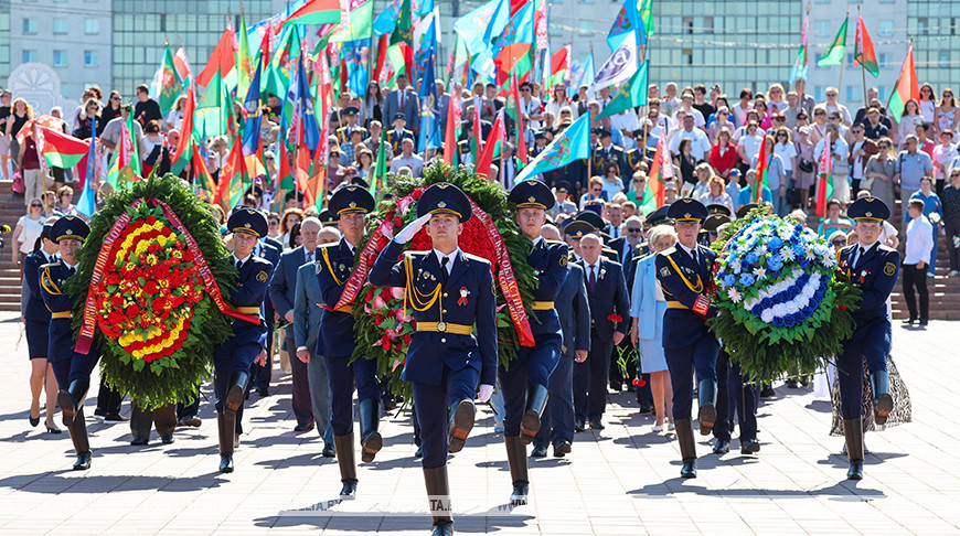  Eventos festivos para el Día de la Independencia se celebran en Vítebsk
 