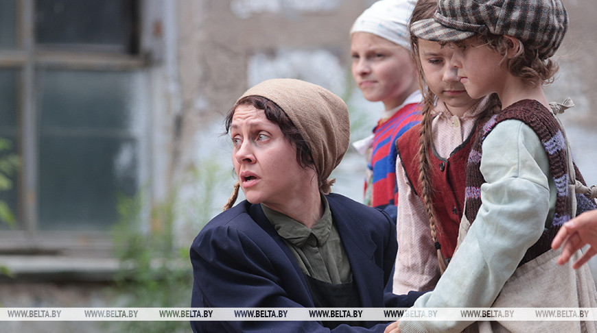 El rodaje del cortometraje documental “Los gemelos de Auschwitz” en Minsk 