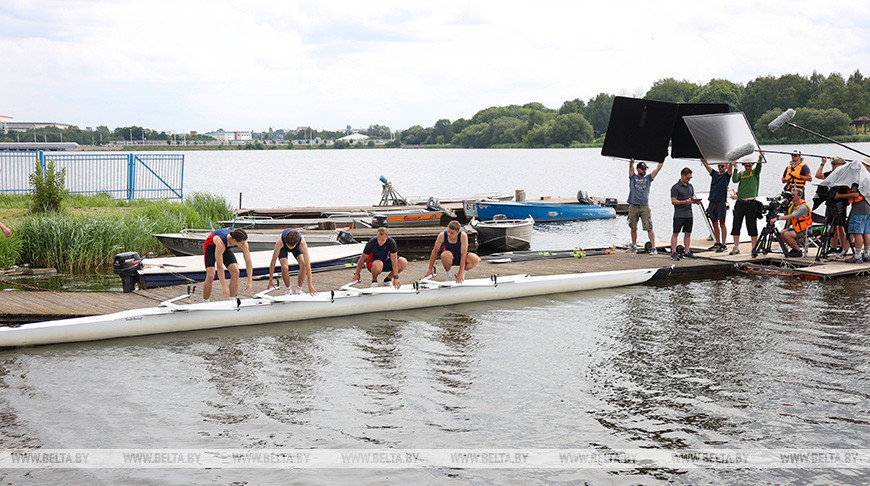 Belarusfilm está rodando una película sobre remo académico