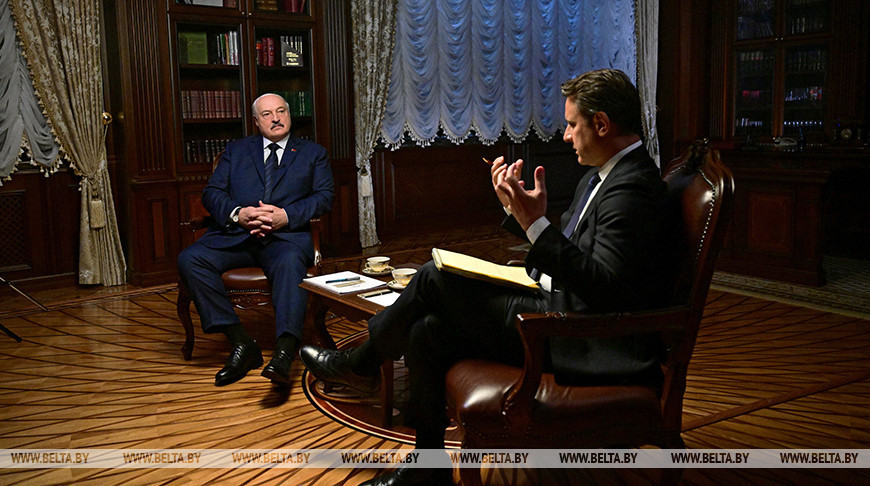 Lukashenko concedió una
entrevista a la revista Time 